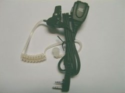 JD-2002  Kenwood/Kirisun/Wouxun/Baofeng/TYT için Akustik tip şeffaf hortumlu Kulaklık/Mikrofon